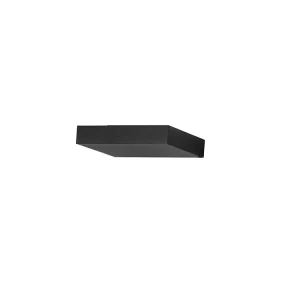 Guia – Kinkiet aluminiowy LED Fabas Luce – Zintegrowany LED IP20 Czarny – 24 cm 4539706