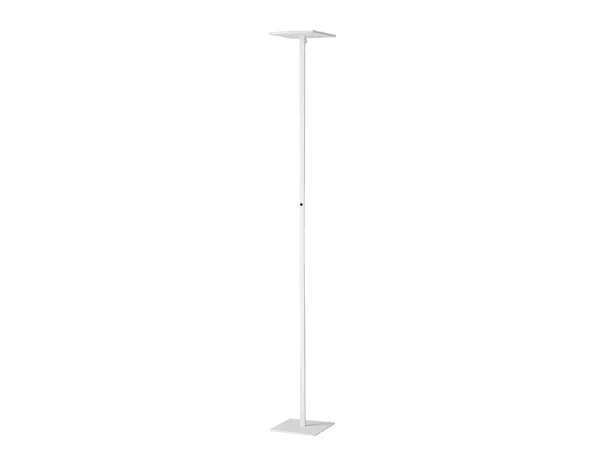 Ideal – Regulowana biała lampa podłogowa LED z metalu, wys. 180 cm Fabas Luce – Zintegrowane oświetlenie LED 35 W, barwa ciepła (3000 K, 4000 K, 5000 K, 6000 K) 4540022 Ideal – Regulowana biała lampa podłogowa LED z metalu, wys. 180 cm Fabas Luce – Zintegrowane oświetlenie LED 35 W, barwa ciepła (3000 K, 4000 K, 5000 K, 6000 K) 4540022