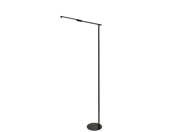 Ideal – Regulowana czarna lampa podłogowa LED z metalu wys. 130 cm Fabas Luce – Zintegrowane oświetlenie LED 10 W CCT (3000 K 4000 K 5000 K 6000 K) 4540044 Ideal – Regulowana czarna lampa podłogowa LED z metalu wys. 130 cm Fabas Luce – Zintegrowane oświetlenie LED 10 W CCT (3000 K 4000 K 5000 K 6000 K) 4540044