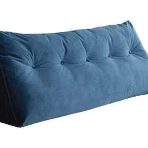 Poduszka na zagłówek PILLOW CHIC VELVET 180 granatowa 3772062 Poduszka na zagłówek PILLOW CHIC VELVET 180 granatowa 3772062