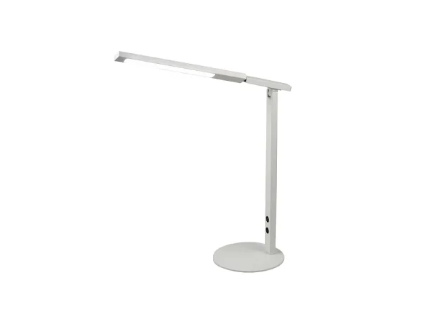 Ideal – Lampa stołowa Fabas Luce biała – Zintegrowana dioda LED 10 W z możliwością przyciemniania dotykowego CCT (3000 K, 4000 K, 5000 K, 6000 K) 4622352 Ideal – Lampa stołowa Fabas Luce biała – Zintegrowana dioda LED 10 W z możliwością przyciemniania dotykowego CCT (3000 K, 4000 K, 5000 K, 6000 K) 4622352