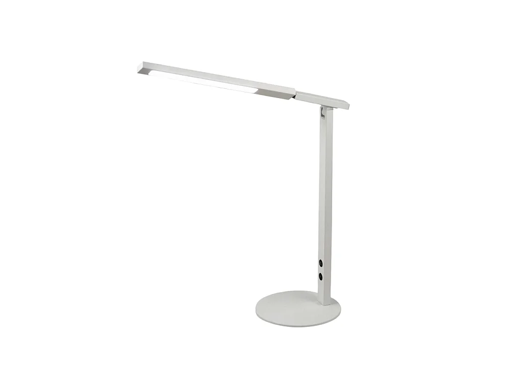 Ideal - Lampa stołowa Fabas Luce biała - Zintegrowana dioda LED 10 W z możliwością przyciemniania dotykowego CCT (3000 K, 4000 K, 5000 K, 6000 K) 4622352 - obrazek 1