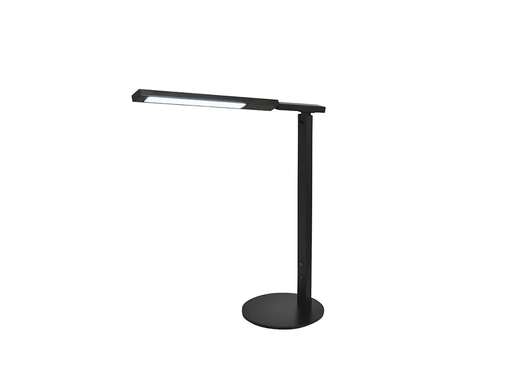 Ideal - Lampa stołowa Fabas Luce w kolorze czarnym - Zintegrowana dioda LED 10 W z możliwością przyciemniania dotykowego CCT (3000 K, 4000 K, 5000 K, 6000 K) 4622355 - obrazek 1