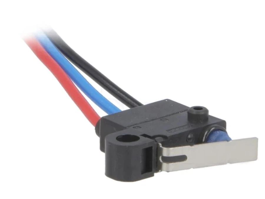 Mikroprzełącznik SNAP ACTION z dźwignią SPDT 0,1A/125VAC D2HW‑C261M - obrazek 1