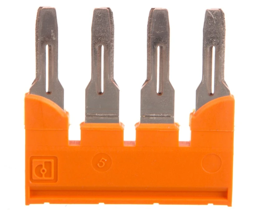 Mostek wtykany 4‑biegunowy 8,2mm pomarańczowy FBS 4‑8 CT 3033832 /10szt./ - obrazek 1