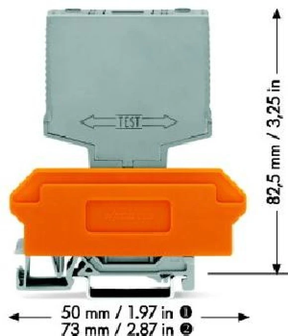 Moduł przekaźnikowy 15mm 115V AC/DC 1p 286‑507 /1szt./ - obrazek 3