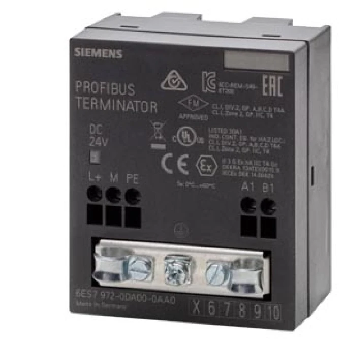 Moduł bezpieczeństwa SIMATIC DP RS485 PROFIBUS 6ES7972‑0DA00‑0AA0 - obrazek 1