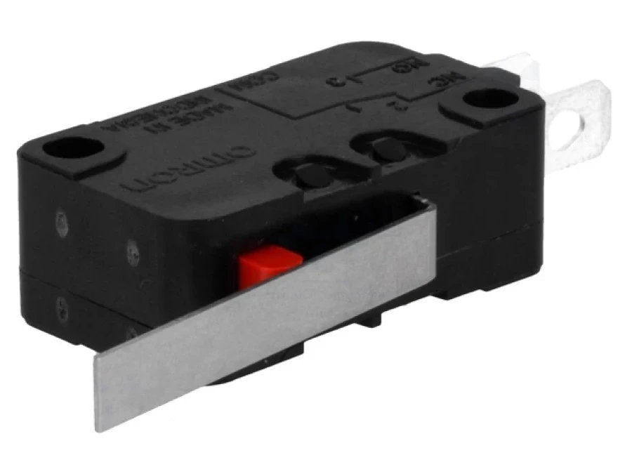 Mikroprzełącznik SNAP ACTION z dźwignią SPDT 16A/250VAC IP40 D3V‑162‑1A5 - obrazek 1