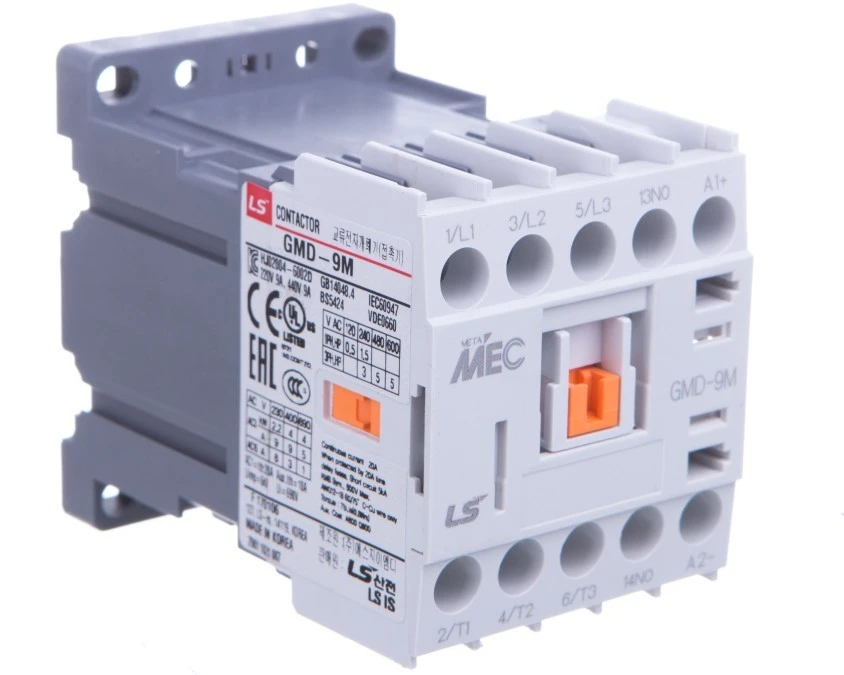 Ministycznik LS Electric GMD‑9M, moc 4kW, 9A, 24VDC, 1A 1270014300 GMD‑9M 24DC 1A