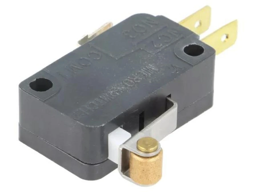 Mikroprzełącznik SNAP ACTION, z konfiguracją styków SPDT, siła przełączania 1,5N, 15A/250VAC, V7‑1C17D8‑201 - obrazek 1