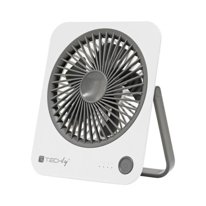 Mini wentylator na biurko zasilany akumulatorem