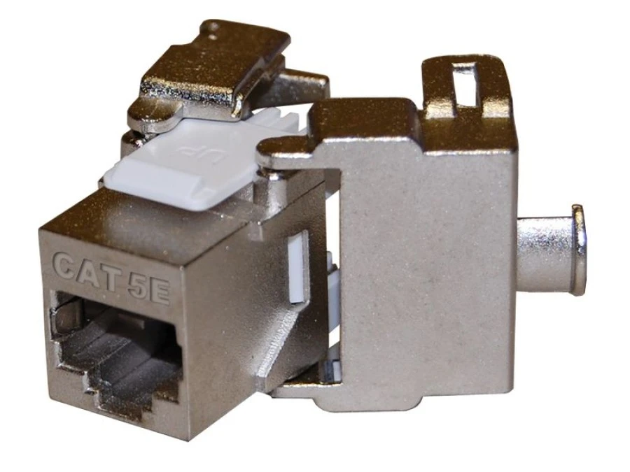 Moduł keystone RJ45 beznarzędziowy STP kat.5E ALANTEC MB002 - obrazek 1