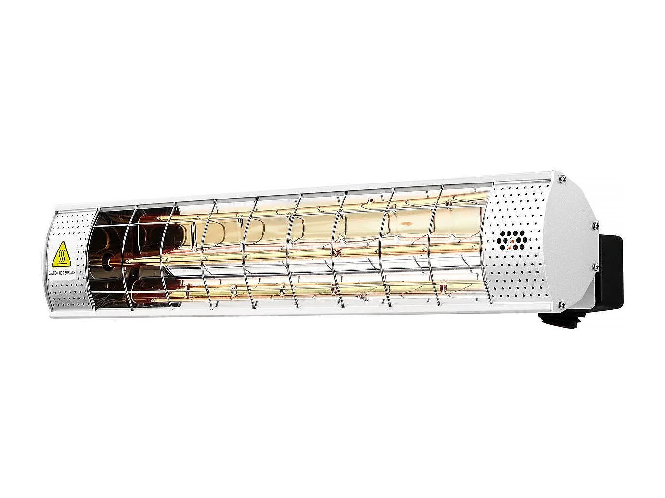 Grzejnik tarasowy na podczerwień - 2000W - srebrny 585757 - obrazek 1