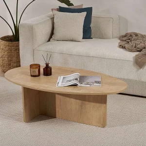 Stolik kawowy – Jasny naturalny – ISENORA 4740039 Stolik kawowy – Jasny naturalny – ISENORA 4740039