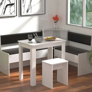 Grupa wyżywienia Esal Biały W. 80 x S. 153 x G. 123 cm 1791549 Grupa wyżywienia Esal Biały W. 80 x S. 153 x G. 123 cm 1791549