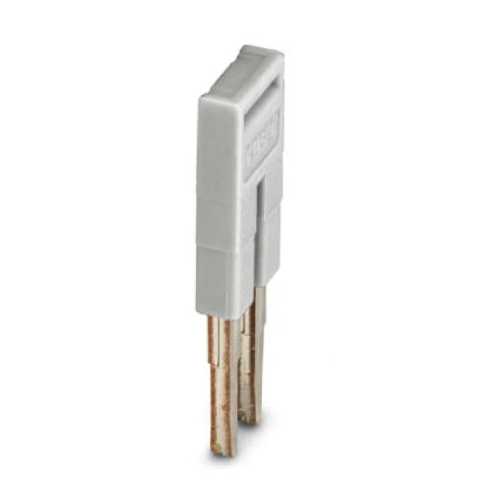 Mostek wtykany 2‑biegunowy 4mm szary FBS 2‑4 GY 3030118 - obrazek 2