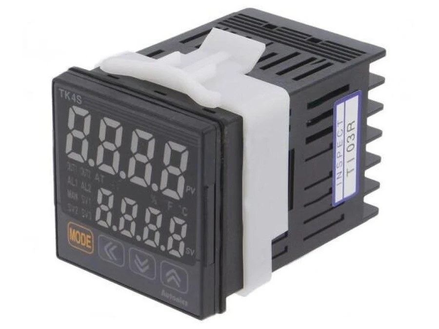 Moduł regulator temperatury rodzaje wyjść analogowe SSR alarmowe SPST‑NO na panel TK4S IP65 TK4S‑14CN - obrazek 1