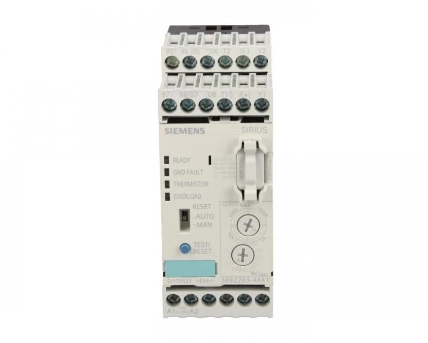 Mikroprocesorowy przekaźnik silnikowy 24‑230V AC/DC S0‑S12 3RB2283‑4AA1