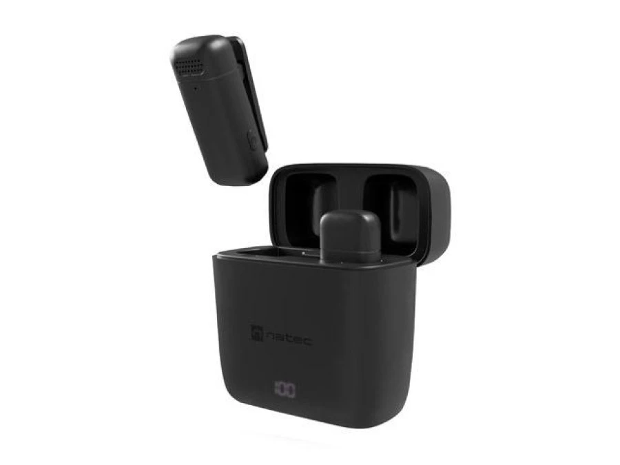 MIKROFON NATEC HOPPER KRAWATOWY BEZPRZEWODOWY USB‑C NMI‑2253 - obrazek 3