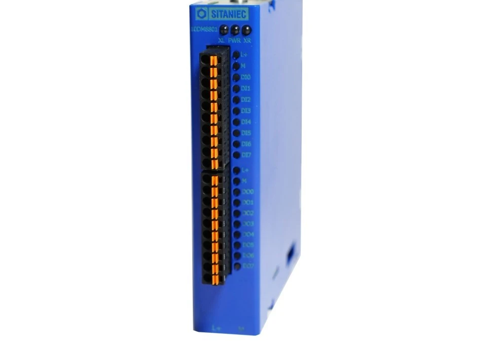 Moduł 8 wejść i 8 wyjść cyfrowych 24V DC 10DM8801 - obrazek 1