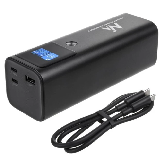 Mobilna bateria Power Bank Maclean, 24600mAh, Power Delivery (PD) 140W, Fast/Quick/Super Charge, 88,56Wh, 2x Typ‑C, USB, MCE335