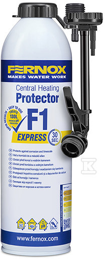 Inhibitor korozji, nietoksyczny, FERNOX F1 Express puszka 400ml 62434 - obrazek 1