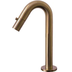 Indus bateria umywalkowa ze szczotkowana miedź zimna woda – Essebagno 1385357 Indus bateria umywalkowa ze szczotkowana miedź zimna woda – Essebagno 1385357