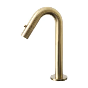Indus bateria umywalkowa ze szczotkowanego złota zimna woda – Essebagno 1385409 Indus bateria umywalkowa ze szczotkowanego złota zimna woda – Essebagno 1385409