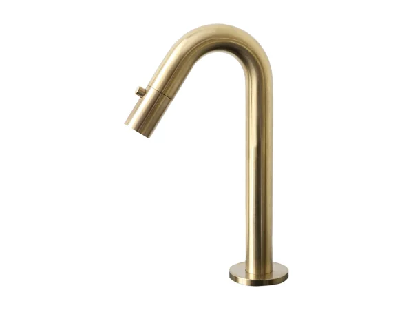 Indus bateria umywalkowa ze szczotkowanego złota zimna woda – Essebagno 1385409 Indus bateria umywalkowa ze szczotkowanego złota zimna woda – Essebagno 1385409