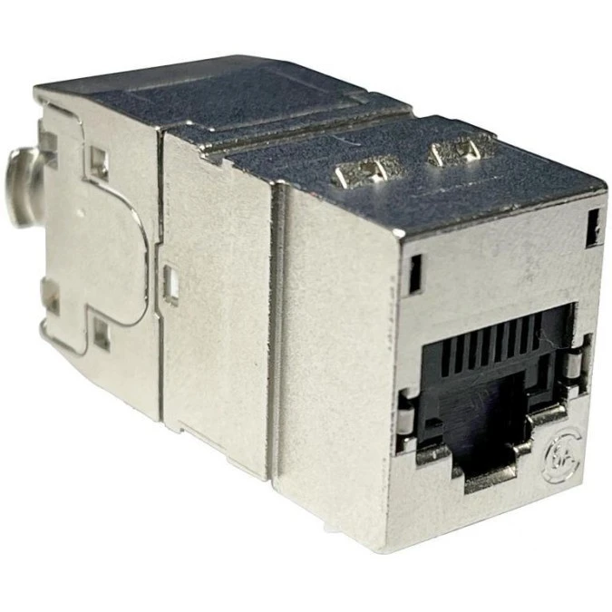 Modul keystone RJ45 STP kat.6A ekranowany DataGate GEN2 biały Molex - obrazek 1