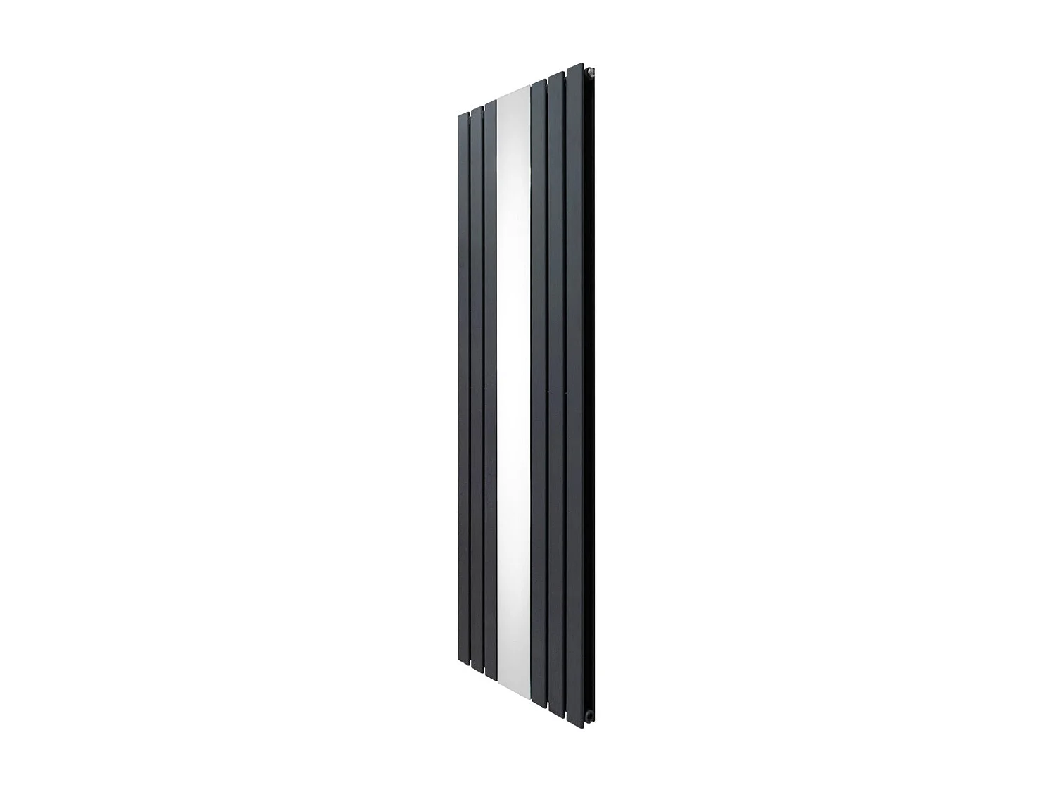 Grzejnik z płaskim lustrem - 1800 mm x 565 mm - antracytowy szary 3485922 - obrazek 1