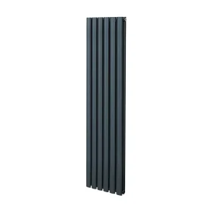 Grzejnik kolumnowy owalny – 1600 mm x 360 mm – antracytowo-szary 3485953 Grzejnik kolumnowy owalny – 1600 mm x 360 mm – antracytowo-szary 3485953