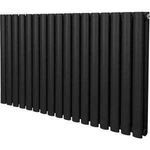 Grzejnik kolumnowy owalny – 600 mm x 1020 mm – czarny 3485942 Grzejnik kolumnowy owalny – 600 mm x 1020 mm – czarny 3485942
