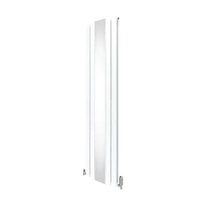 Grzejnik z płaskim lustrem i zaworami – 1800 mm x 425 mm – biały 3485917 Grzejnik z płaskim lustrem i zaworami – 1800 mm x 425 mm – biały 3485917