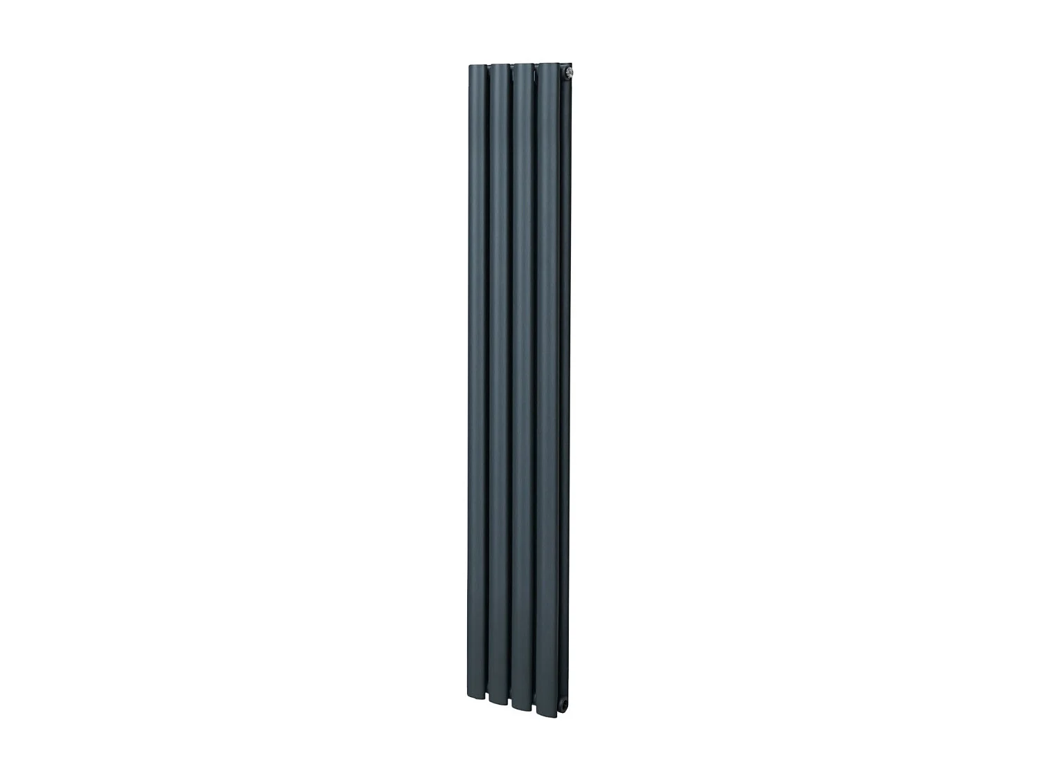 Grzejnik kolumnowy owalny – 1600 mm x 240 mm – antracytowo-szary 3485950 - obrazek 1