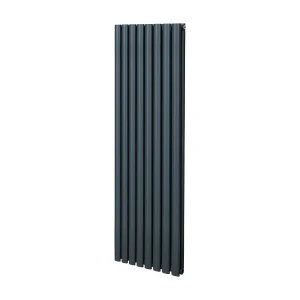 Grzejnik kolumnowy owalny – 1600 mm x 480 mm – antracytowo-szary 3485939 Grzejnik kolumnowy owalny – 1600 mm x 480 mm – antracytowo-szary 3485939