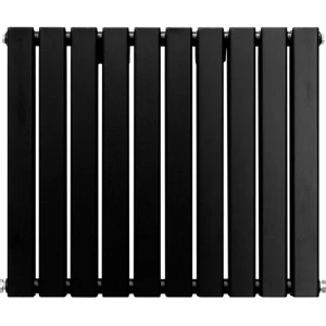 Grzejniki panelowe designerskie, matowo czarne, 600 mm x 700 mm 3486032 Grzejniki panelowe designerskie, matowo czarne, 600 mm x 700 mm 3486032