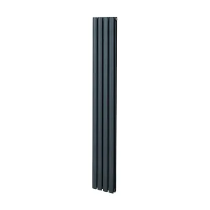 Grzejnik kolumnowy owalny – 1800 mm x 240 mm – antracytowo-szary 3486052 Grzejnik kolumnowy owalny – 1800 mm x 240 mm – antracytowo-szary 3486052