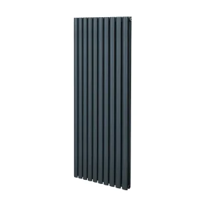 Grzejnik kolumnowy owalny – 1600 mm x 600 mm – antracytowo-szary 3486055 Grzejnik kolumnowy owalny – 1600 mm x 600 mm – antracytowo-szary 3486055
