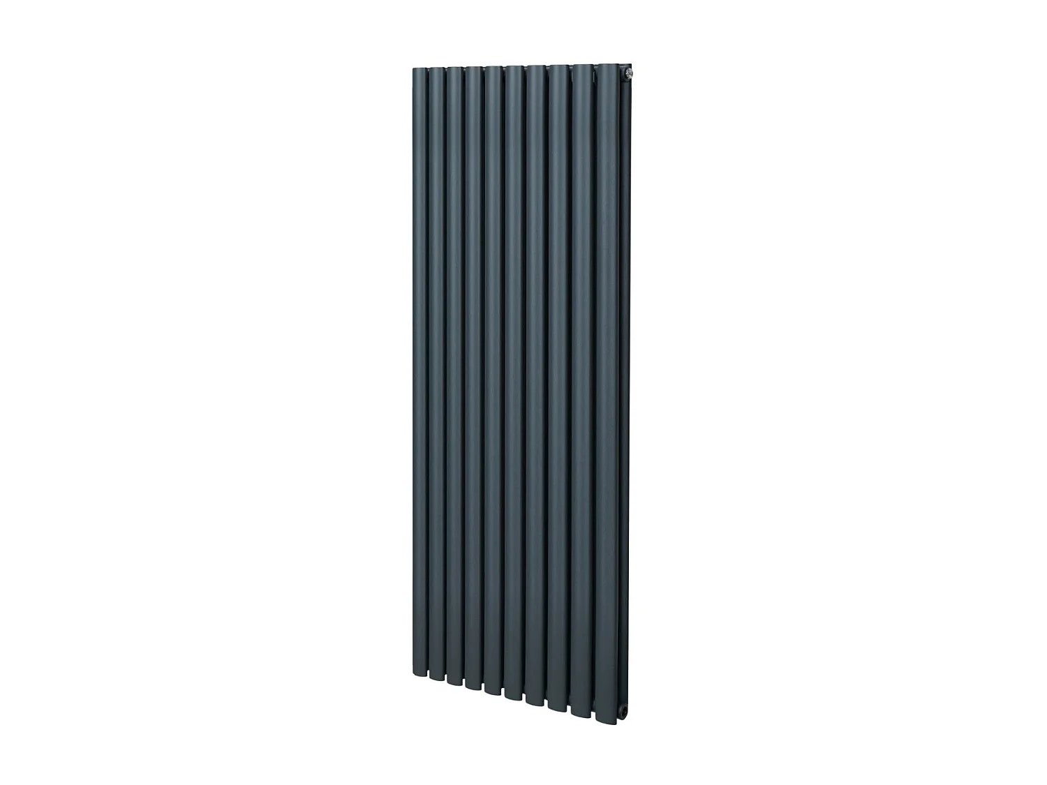 Grzejnik kolumnowy owalny – 1600 mm x 600 mm – antracytowo-szary 3486055 - obrazek 1
