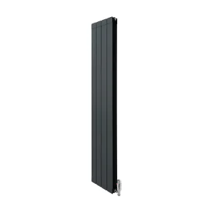 Grzejnik aluminiowy i zawory – 1800 mm x 315 mm – antracytowy szary 3486056 Grzejnik aluminiowy i zawory – 1800 mm x 315 mm – antracytowy szary 3486056