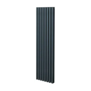 Grzejnik kolumnowy owalny – 1800 mm x 480 mm – antracytowo-szary 3486067 Grzejnik kolumnowy owalny – 1800 mm x 480 mm – antracytowo-szary 3486067