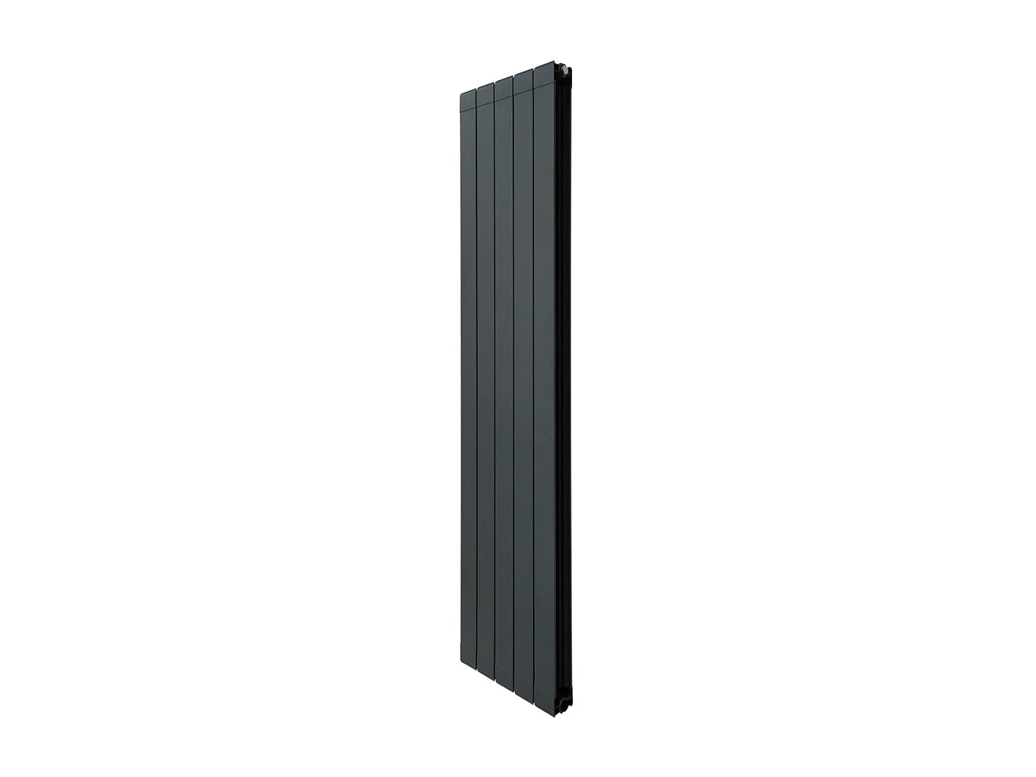 Grzejnik aluminiowy – 1800 mm x 395 mm – antracytowy szary 3486049 - obrazek 1