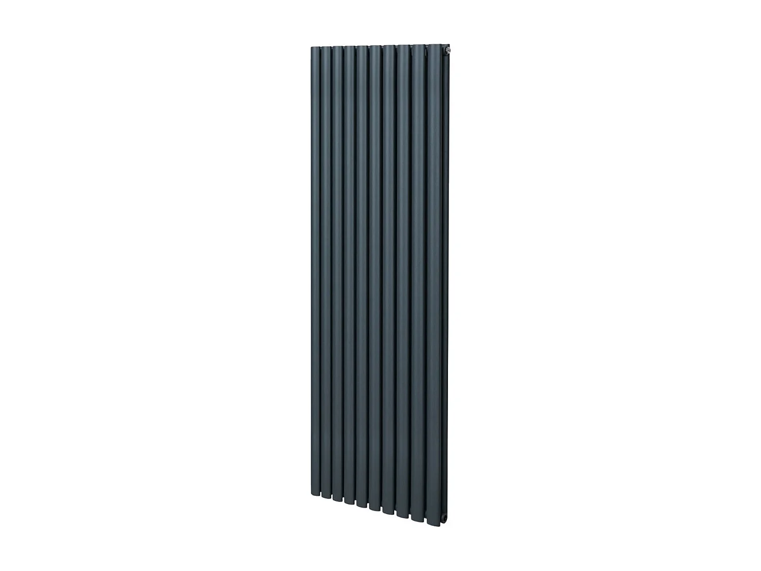 Grzejnik kolumnowy owalny – 1800 mm x 600 mm – antracytowo-szary 3486014 - obrazek 1
