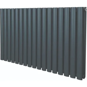 Grzejnik kolumnowy owalny – 600 mm x 1020 mm – antracytowo-szary 3486057 Grzejnik kolumnowy owalny – 600 mm x 1020 mm – antracytowo-szary 3486057