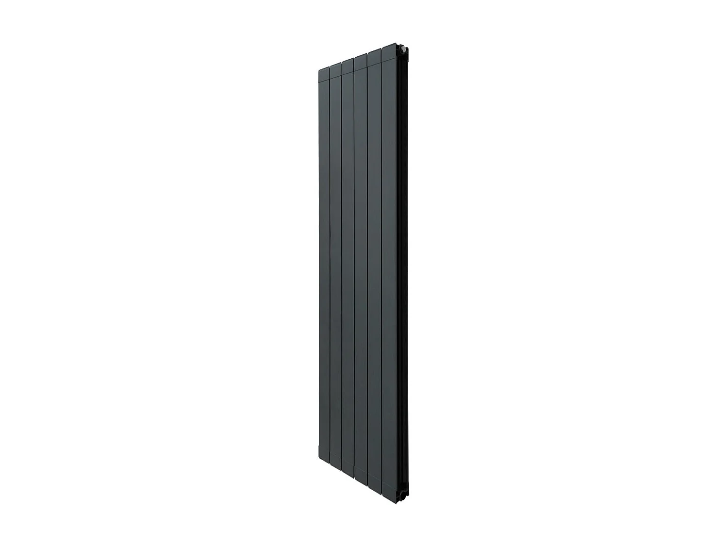 Grzejnik aluminiowy – 1800 mm x 475 mm – antracytowy szary 3485998 - obrazek 1