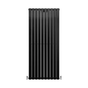 Grzejniki panelowe designerskie, matowo czarne, 1600 mm x 700 mm 3486043 Grzejniki panelowe designerskie, matowo czarne, 1600 mm x 700 mm 3486043