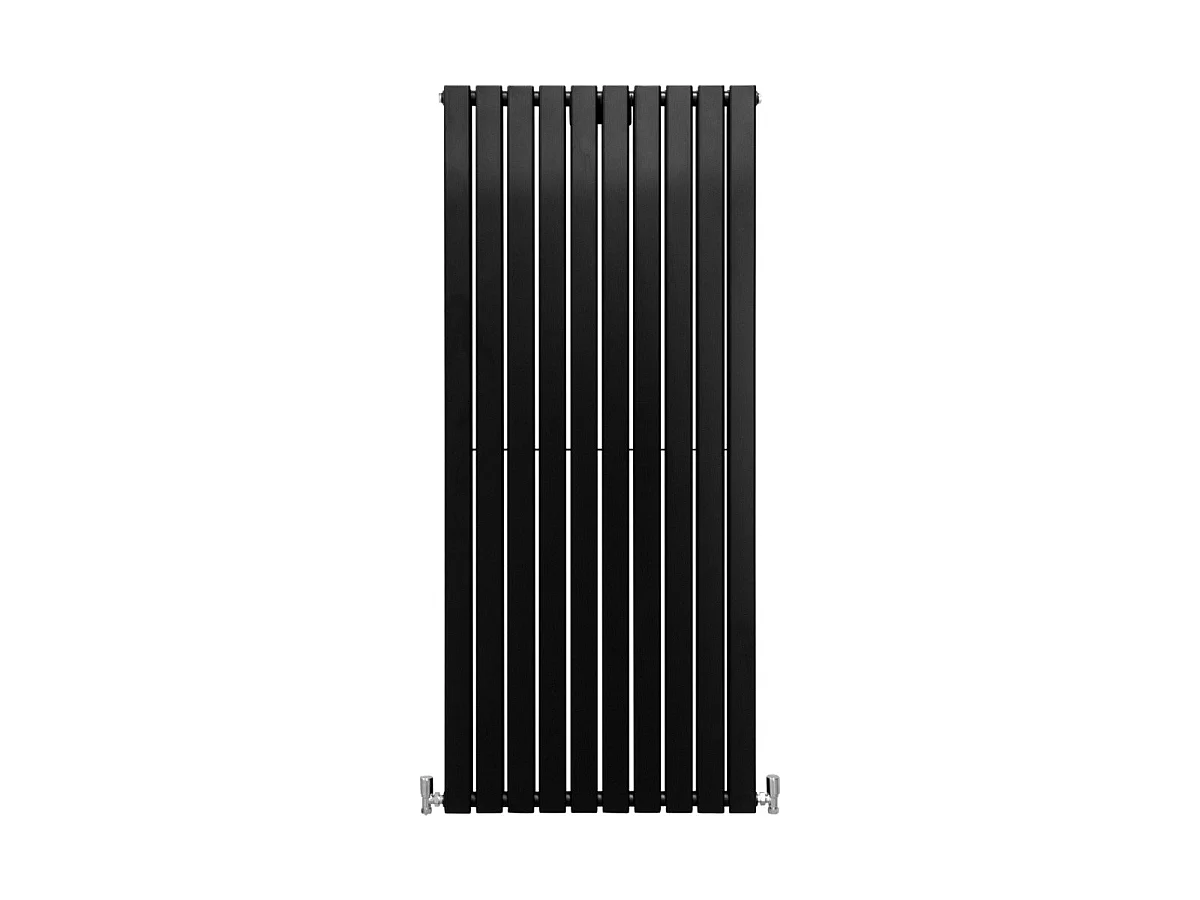 Grzejniki panelowe designerskie, matowo czarne, 1600 mm x 700 mm 3486043 - obrazek 1