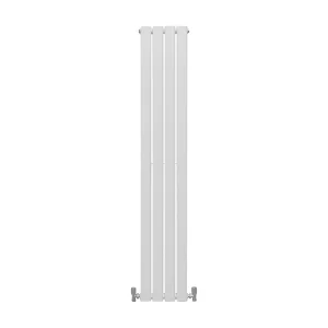 Grzejniki panelowe designerskie, połyskujące, białe, 1600 mm x 280 mm 3486027 Grzejniki panelowe designerskie, połyskujące, białe, 1600 mm x 280 mm 3486027