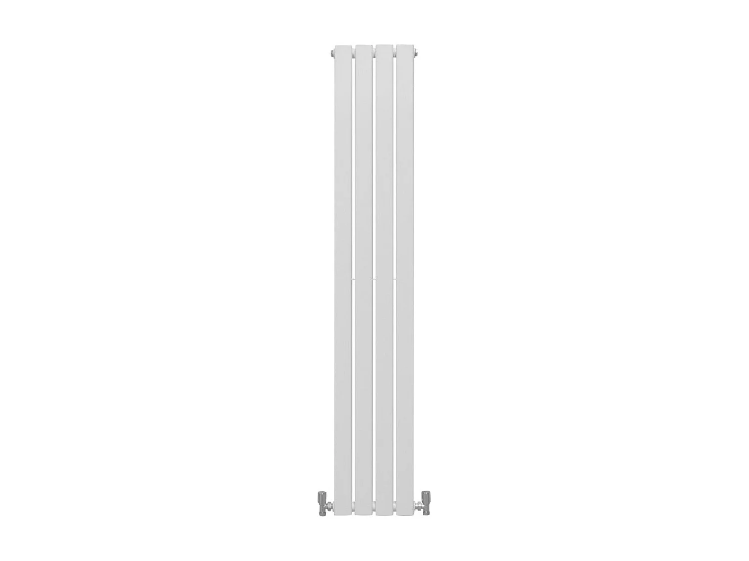Grzejniki panelowe designerskie, połyskujące, białe, 1600 mm x 280 mm 3486027 - obrazek 1